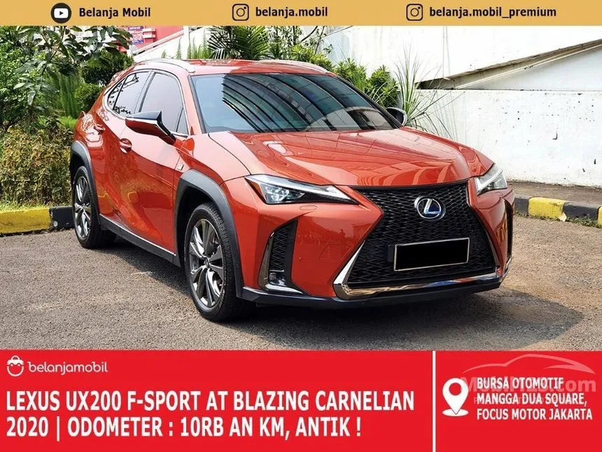 Jual Mobil Lexus UX200 2020 F Sport 2.0 di DKI Jakarta Automatic Hatchback Orange Rp 570.000.000