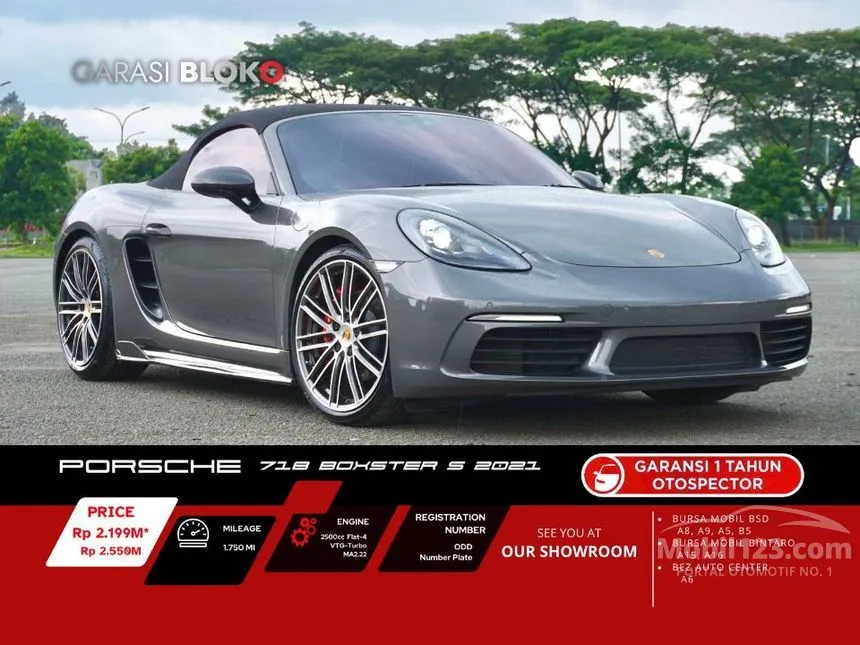 2021 Porsche 718 Boxster S Convertible