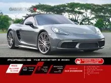 2021 Porsche 718 2.5 Boxster S Convertible Grey Metallic Odo 1 Rb (TDP MINIM) Kondisi Mulus Porsche 718 Boxster S Roadster 2021 / 2023
