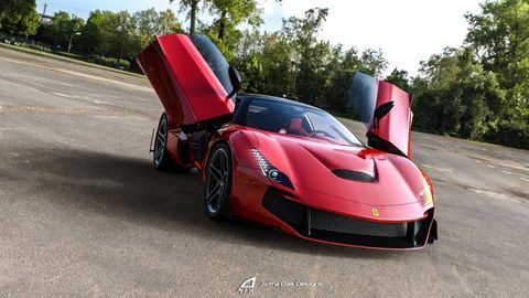 เฟอร์รารี่ เซนยัตต้า ว่าที่รถไฮเปอร์คาร์รุ่นใหม่ล่าสุดจากค่ายม้าลำพอง