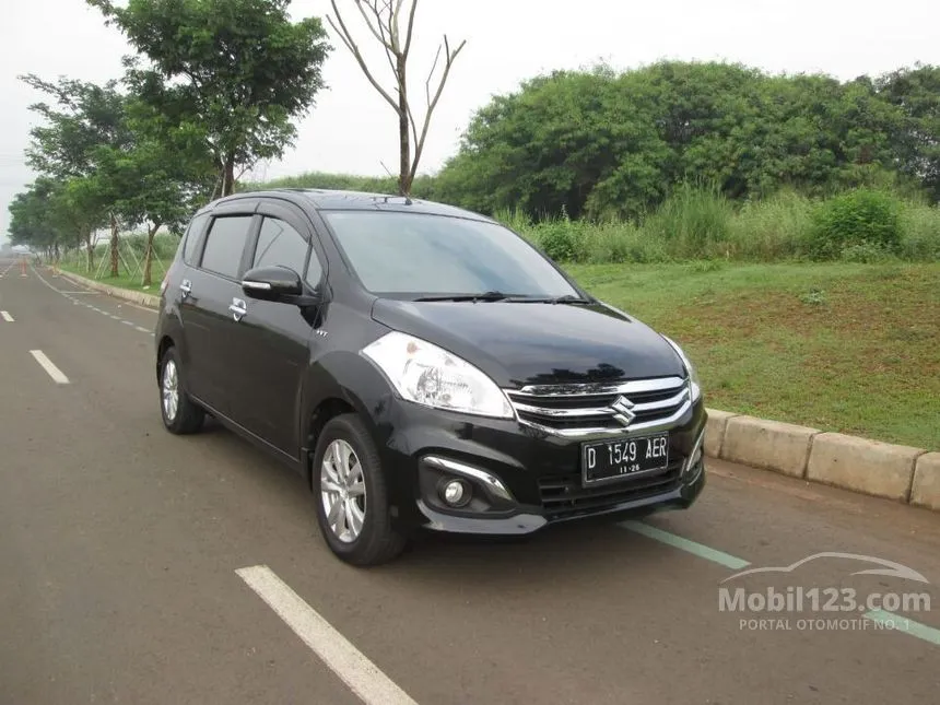 Jual Mobil Suzuki Ertiga 2016 GX 1.4 di DKI Jakarta Automatic MPV Hitam Rp 125.000.000