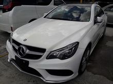 2014 Mercedes-Benz E250 2.0 Coupe AMG PACKAGE UNREG 2014 14