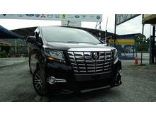 2015 Toyota Alphard 2.5(A)SC HIGH SPEC NFL**PILOT SEATS**MEMORY SEATS**2POWER DOOR**Loan AVAILABLE