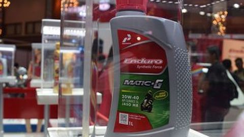 Pertamina Luncurkan Oli Motor Skutik