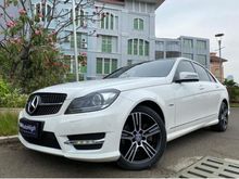 2014 Mercedes-Benz C200 1.8 Edition C Sedan Nik2014 White On Black Km40rb Record Audio Harman Kardon #AUTOHIGH #BEST OFFER