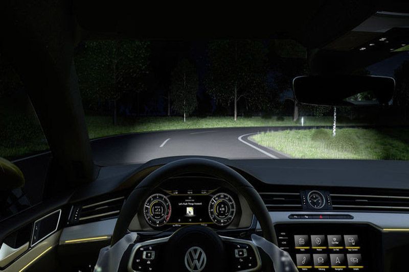 Lampu Interaktif VW Bikin Pemiliknya Tak Perlu Waswas Lagi
