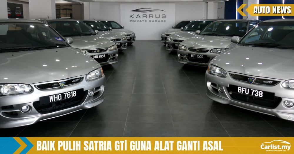 8 Buah Proton Satria GTi Direstorasi Untuk Direbut – Berharga RM45k Setiap Satu