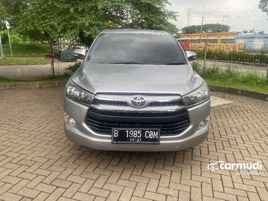 Jual Mobil Toyota Kijang Innova 2017 V 2.0 di Banten Automatic MPV Silver Rp 235.000.000