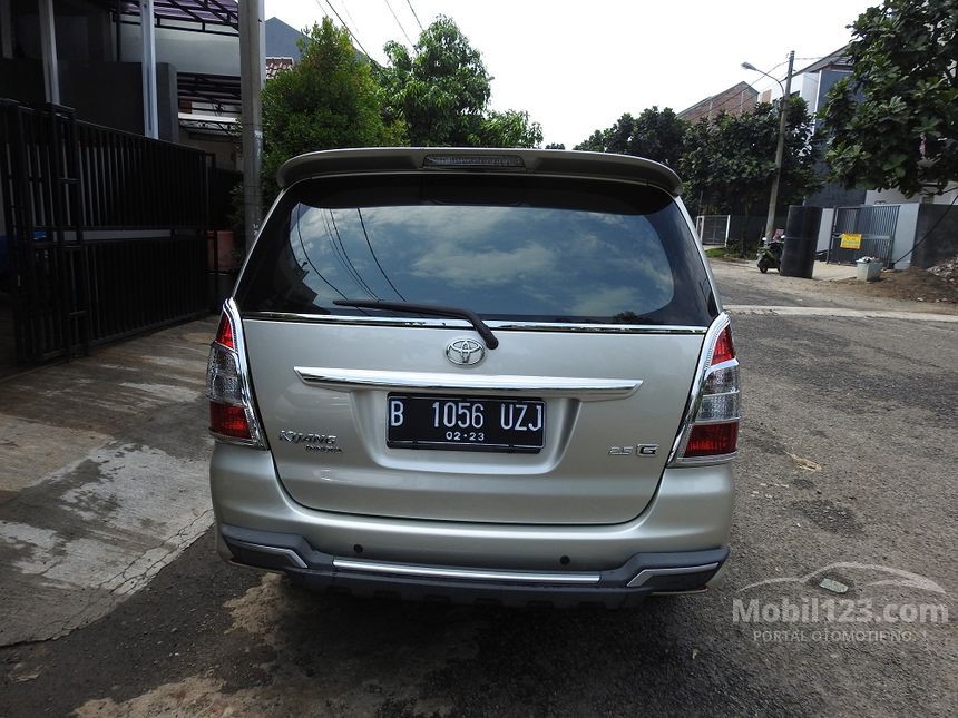 Jual Mobil Toyota Kijang Innova 2013 G 2.5 di DKI Jakarta 