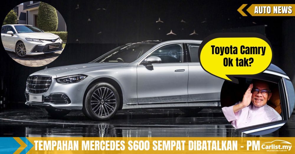 PM Anwar Tolak Mercedes S600, Pilih Toyota Camry Sedia Ada - Jimat Duit Rakyat!