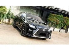 2017 Lexus RX 200t 2.0 F Sport SUV Black 2017/2018 [ LOW KM ]