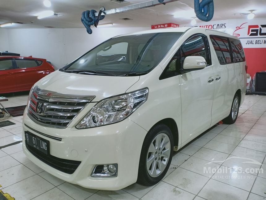 Jual Mobil Toyota Alphard 2013 G G 2.4 di DKI Jakarta Automatic MPV