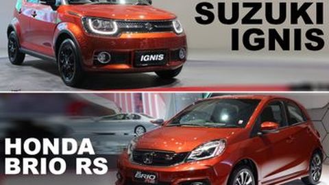 Honda Brio RS vs Suzuki Ignis