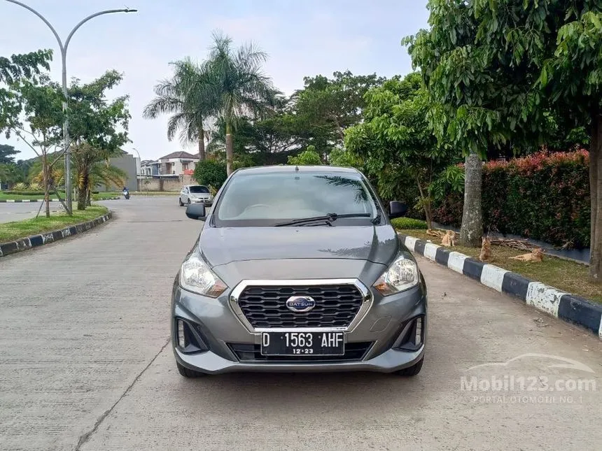 Jual Mobil Datsun GO+ 2018 T 1.2 di Jawa Barat Manual MPV Abu