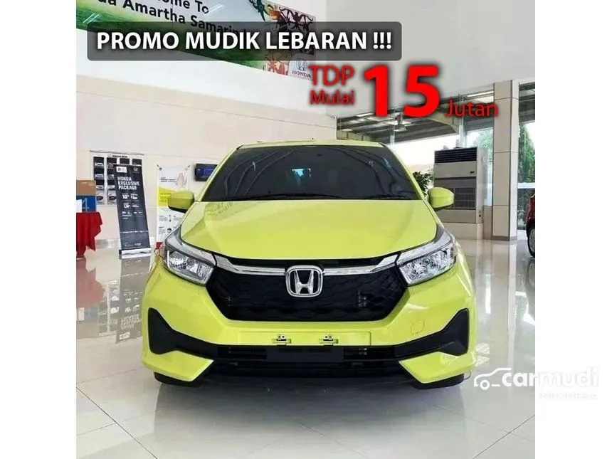 Jual Mobil Honda Brio 2024 E Satya 1.2 di DKI Jakarta Automatic Hatchback Kuning Rp 140.000.000