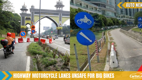 Highways need to upgrade motorcycle lanes for big bikes