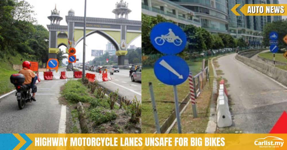 Highways need to upgrade motorcycle lanes for big bikes