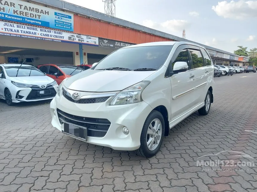 Jual Mobil Toyota Avanza 2015 Veloz 1.5 di Banten Automatic MPV Putih Rp 129.500.000