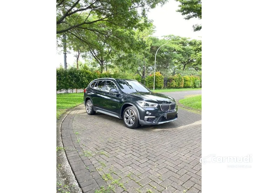 Jual Mobil BMW X1 2018 sDrive18i xLine 1.5 di DKI Jakarta Automatic SUV Hitam Rp 425.000.000