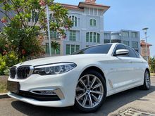 2018 BMW 520i 2.0 Luxury Sedan Nik2018 New Model G30 White On Black Km10rb ATPM Wrnty 5Thn #AUTOHIGH #BEST DEAL