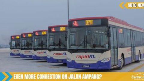 Dedicated bus lane on Jalan Ampang to ease traffic congestion: Rapid Bus and DBKL collaborate on trial project