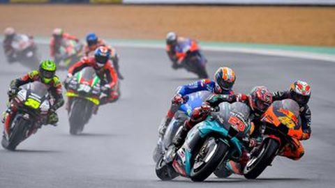 Quartararo Mendadak Tak Berdaya di Trek Basah