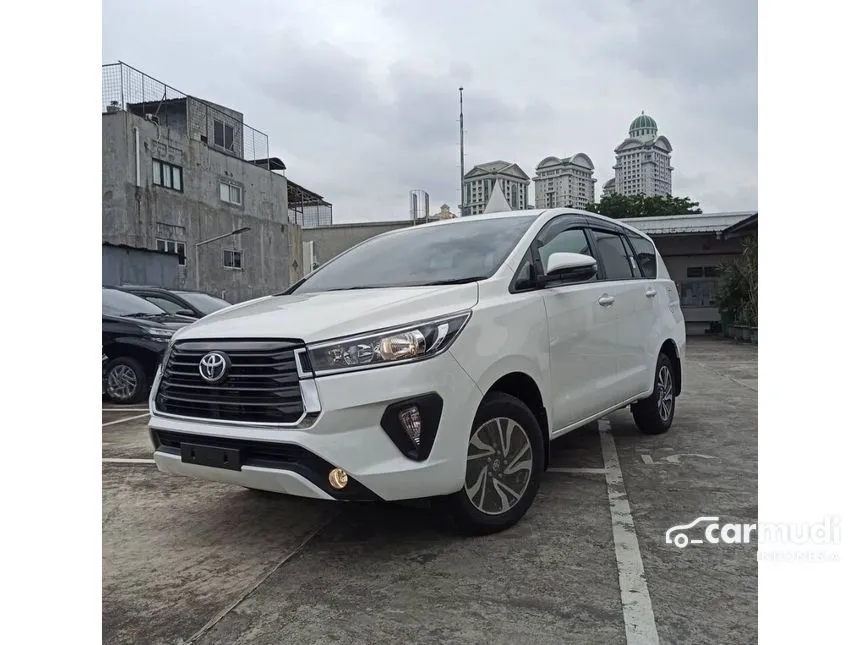 Jual Mobil Toyota Kijang Innova 2024 G 2.4 di Banten Automatic MPV Putih Rp 383.000.000