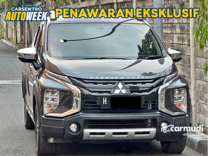 Jual Mobil Mitsubishi Xpander 2022 CROSS Premium Package 1.5 di Jawa Tengah Automatic Wagon Abu