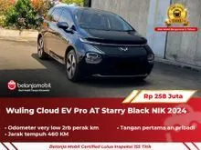 2024 Wuling Cloud 0.0 EV 460KM Hatchback Pro AT Starry Black 2024 2025 [ GARANSI 5TH ]