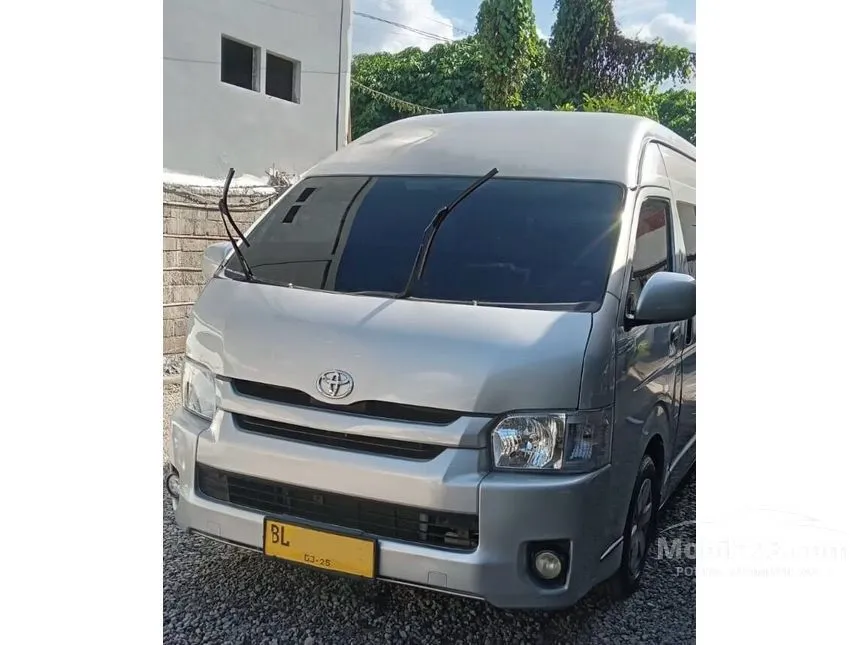 Jual Mobil Toyota Hiace 2019 High Grade Commuter 2.5 di Bali Manual Van Silver Rp 460.000.000