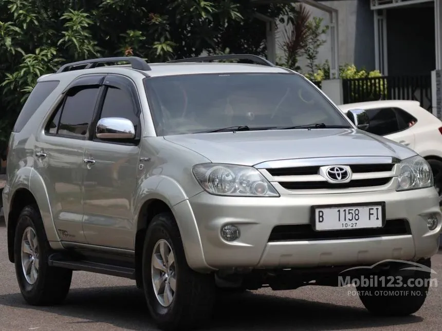 Jual Mobil Toyota Fortuner 2007 G Luxury 2.7 di DKI Jakarta Automatic SUV Silver Rp 140.000.000