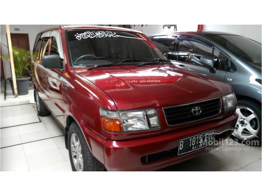 Jual Mobil Toyota Kijang 1997 LX 1.8 di Jawa Barat Manual MPV Merah Rp