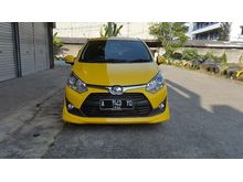 2019 Toyota Agya 1.2 TRD Hatchback AT Wrn Kuning Mulus Low KM 43Jt
