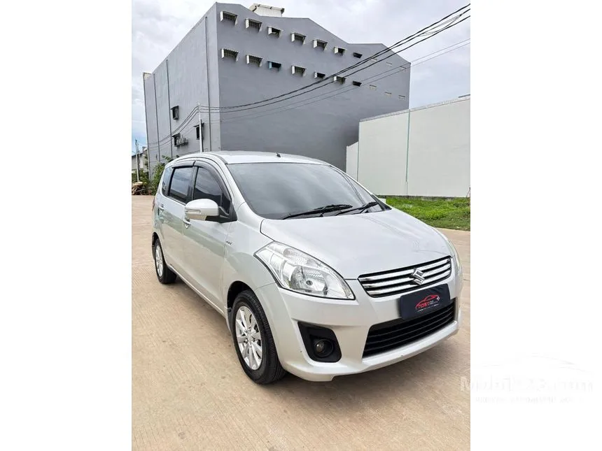 Jual Mobil Suzuki Ertiga 2015 GL 1.4 di Banten Manual MPV Silver Rp 115.000.000