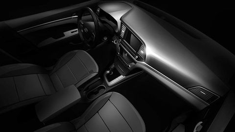 All-New 2016 Hyundai Elantra Interior Teased