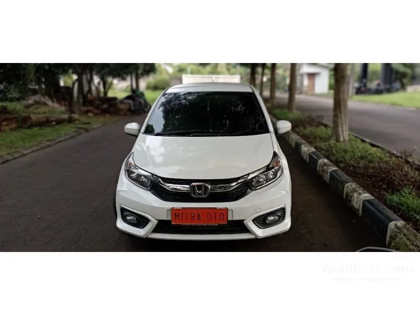 Jual Mobil Honda Brio 2018 Satya E 1.2 di Jawa Barat Automatic Hatchback Putih Rp 145.000.000