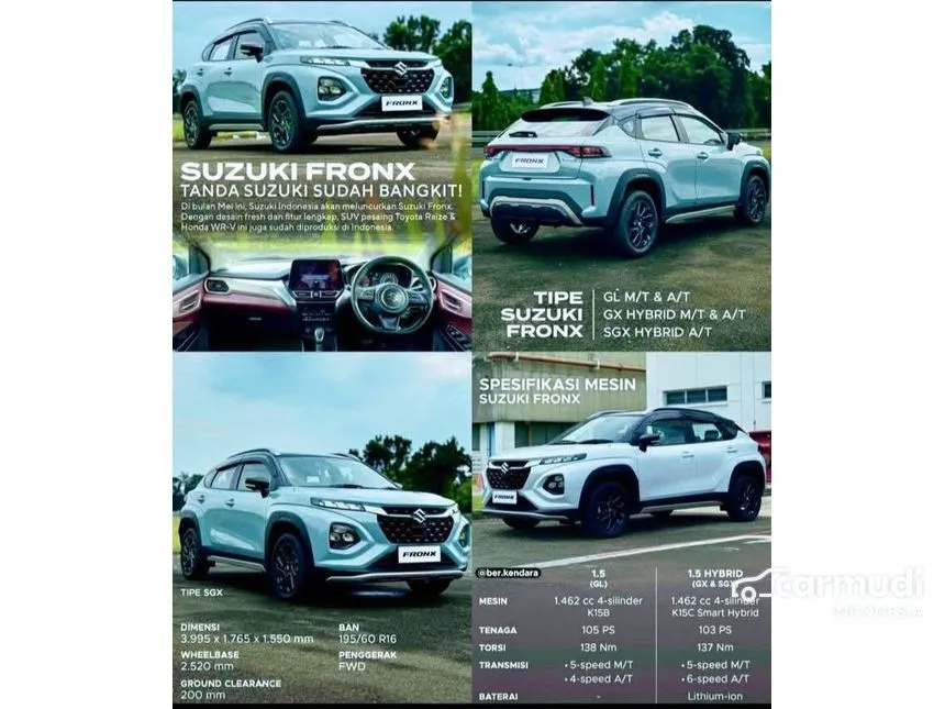 2025 Suzuki Fronx SGX 2-tone Hybrid SUV