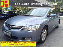 (ACTUAL YEAR MADE 2006) Honda Civic 1.8 S Sedan NEW STOCK OFFER CALL FOR BEST PRICE 019-3331692 SENTUL YAP BROTHERS THE BRAND YOU TRUST SINCE 1988