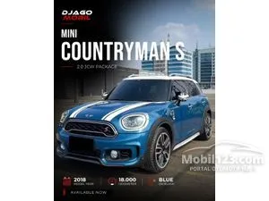 2018 MINI Countryman 2.0 Cooper S CKD SUV JCW Package Blue on Black Biru