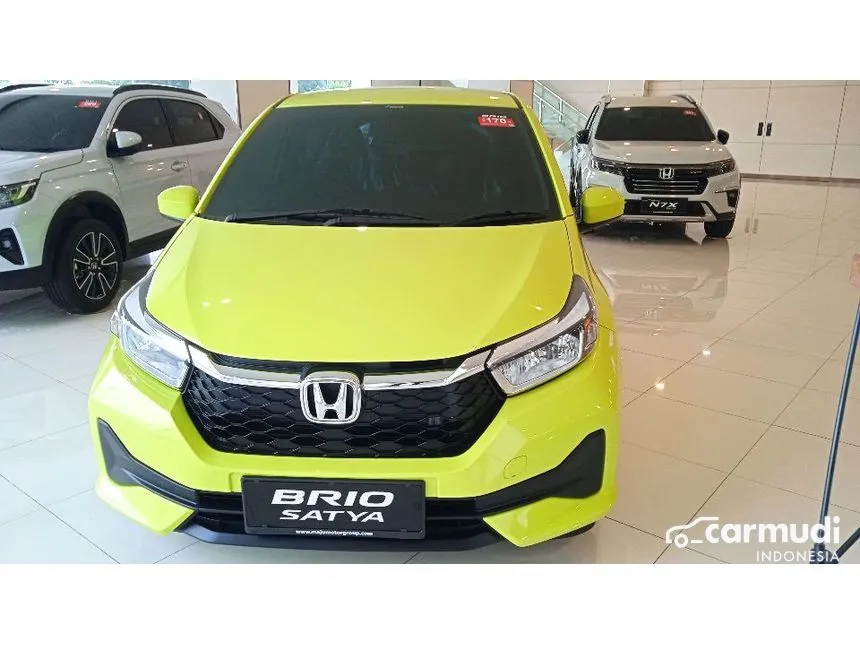 Jual Mobil Honda Brio 2025 Satya E 1.2 di Jawa Barat Automatic Hatchback Kuning Rp 192.000.000