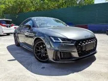2021 Audi TT 40 2.0 S Line TFSI/Black Interior/Carbon Side Mirror/Digital Meter/Unregister