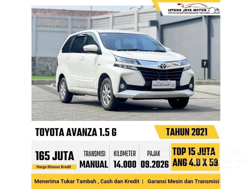 2021 Toyota Avanza G MPV