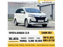 2021 Toyota Avanza 1.3 G MPV Manual Putih Kondisi Like New Family Car Handal