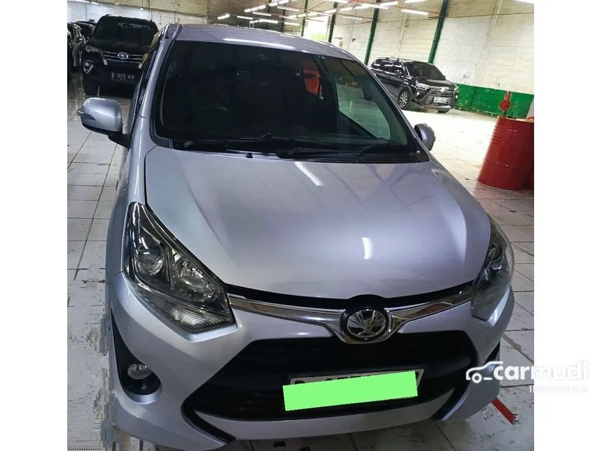 Jual Mobil Toyota Agya 2019 G 1.2 di Banten Automatic Hatchback Silver Rp 117.000.000
