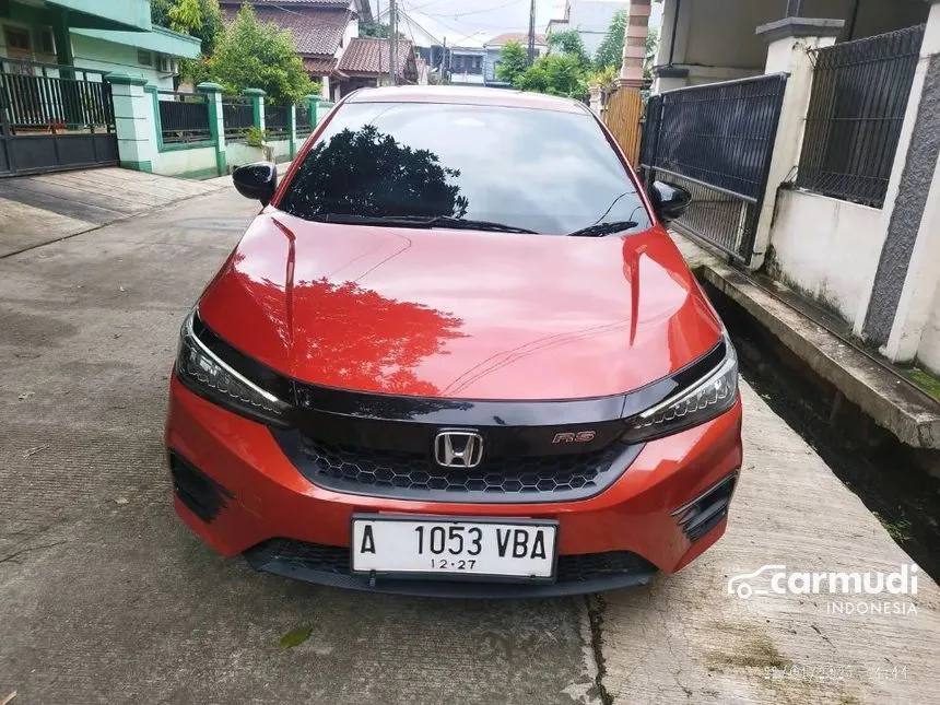 Jual Mobil Honda City 2022 RS Honda Sensing 1.5 di Banten Automatic Hatchback Orange Rp 240.000.000