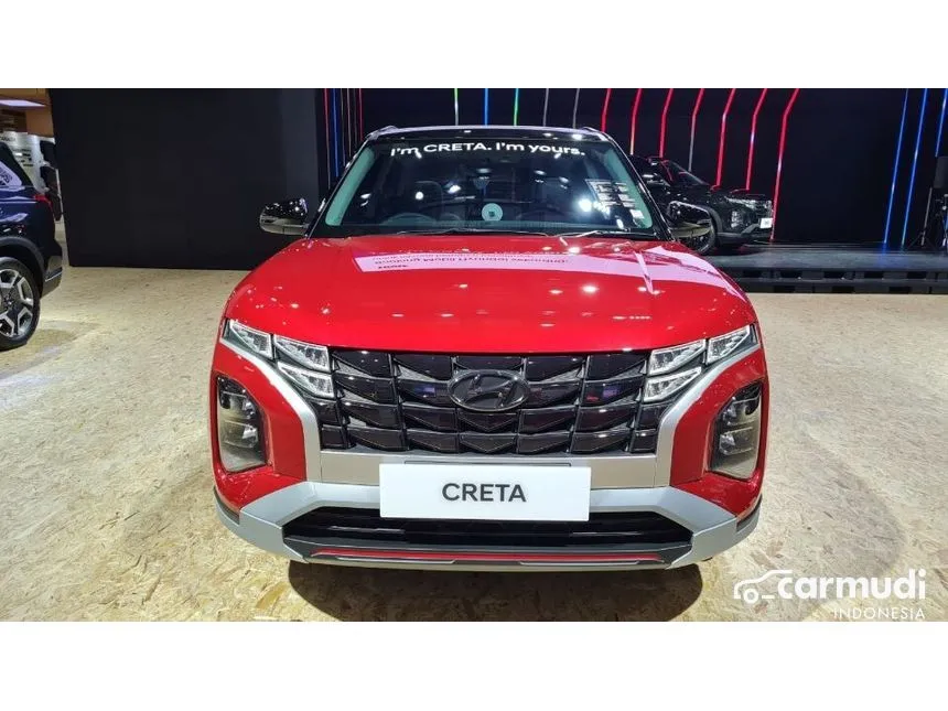 Jual Mobil Hyundai Creta 2024 Prime 1.5 di Banten Automatic Wagon Merah Rp 373.000.000