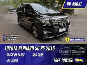 2016 Toyota Alphard 2.5 GSC Package MPV