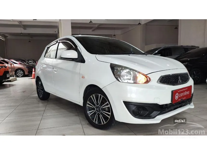 Jual Mobil Mitsubishi Mirage 2016 GLS 1.2 di Jawa Barat Automatic Hatchback Putih Rp 106.000.000