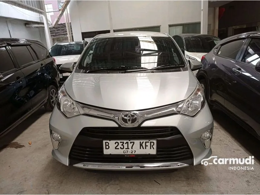 Jual Mobil Toyota Calya 2017 G 1.2 di DKI Jakarta Automatic MPV Silver Rp 112.000.000