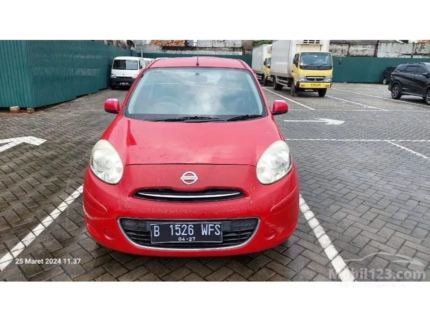 Jual Mobil Nissan March 2012 1.2L 1.2 di DKI Jakarta Automatic Hatchback Merah Rp 78.000.000
